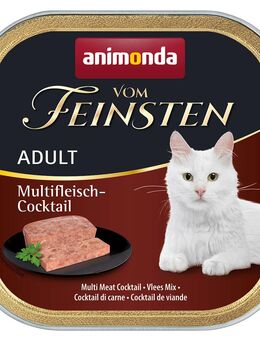 Megapack animonda vom Feinsten Adult 64 x 100 g - Multi-Fleisch-Cocktail