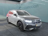 VW Tiguan, 2.0 TSI Allspace 2x R-Line Black FL 20 STAND H K, Jahr 2023 - München