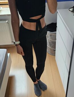 Urban classics Top / bauchfrei / Schwarz / Neu - Köln