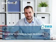 Mitarbeiter*in (m/w/d) im Team Abrechnung - Augsburg