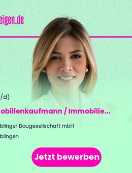 Immobilienkaufmann / Immobilienverwalter als WEG- Verwalter (m/w/d) - Böblingen
