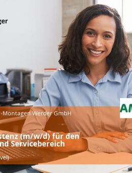 Teamassistenz (m/w/d) für den Projekt- und Servicebereich - Werder (Havel)