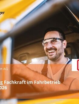 Ausbildung Fachkraft im Fahrbetrieb (w/m/d) 2026 - Rosenheim