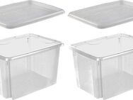 keeeper Aufbewahrungsbox emil (Set, 2 St), 45 L, mit Deckel, hochwertiger Kunststoff