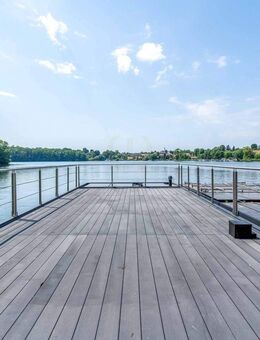 Wohnen auf dem Wasser in Potsdam City: hochwertig ausgestattetes Hausboot mit ca. 110 qm NFL - Potsdam