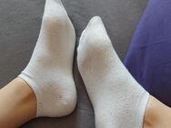 Getragene weiße Socken sneaker - Koblenz