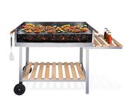 BBQ Collection Holzkohlegrill, Grillwagen aus Edelstahl - Rödermark Zentrum