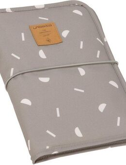 LÄSSIG Windeltasche Casual, Changing Pouch, Blocks Taupe, PETA-approved vegan