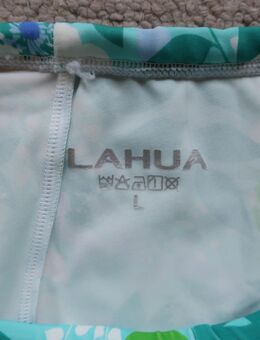 Lahua Beachwear Badehose Swim Trunks Flower Floral Blumen blau L - Niddatal