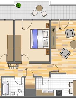 3-Zimmer-Wohnung in Ratingen West - Ratingen