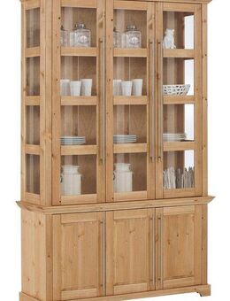 Home affaire Vitrine Meliss aus massiver Kiefer, FSC® zertifiziert, Breite 132 cm