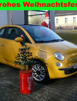 Fiat 500 Lounge 1. Hand Klima Panoramadach erst 28 TKM - Treuenbrietzen Zentrum