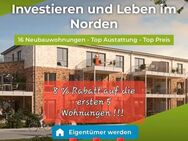 An der Nordsee mit 7,4 % Mietrendite! *** Neubau-Eigentumswohnung (W8) *** - Meldorf