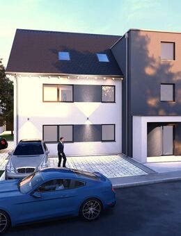 Attraktive Neubau-Wohnung (3-ZKB) mit Terrasse nahe Saarlouis in Wallerfangen - Wallerfangen