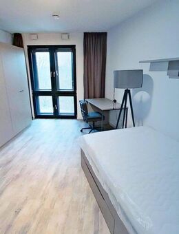 URBAN BASE: Vollmöbliertes Standard-Apartment mit EBK, ALL-IN-MIETE, UVM. in toller Lage am Rheinufer - Düsseldorf