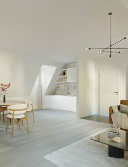 Aktion! EIN MONAT MIETFREI! KfW-Niedrigenergiehaus! Erstbezug! Dachgeschosswohnung mit Einbauküche - Fuldatal