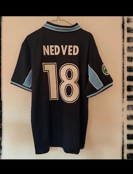 Lazio Roma Fußballtrikot Nedved Retro 1998 Größe XL - Wiehl