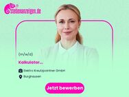 Kalkulator (m/w/d) - Burghausen