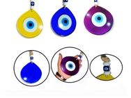 Glas Nazar Boncuk Wanddekoration 31cm Anhänger Deko Evil Eye Blau Lila Gelb Auge 27,90 €* - Villingen-Schwenningen