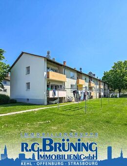 Vermietete 2 Zi-Wohnung mit Balkon in Kehl - Kehl