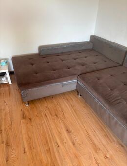Eckcouch / Schlafcouch – stabil, gebraucht – kostenlos abzugeben - Mönchengladbach