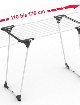 Vileda Wäscheständer Vileda EXTENSIVE Wäscheständer, flexibel ausziehbare Flügel