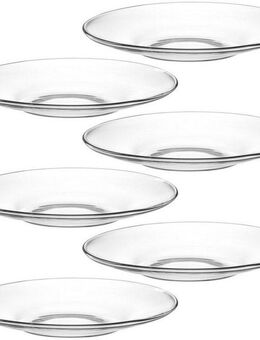 LEONARDO Untertasse Tè per te, (6 St), Glas, Ø 15 cm