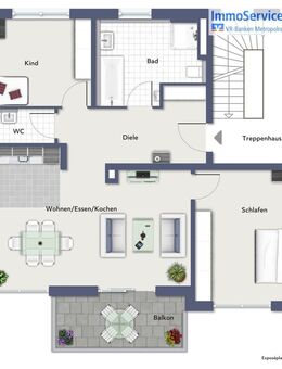 Neubau: 7-FH mit Carports in Nürnberg-Fischbach - 3 Wohnungen verkauft! - Baubeginn bereits erfolgt - Nürnberg