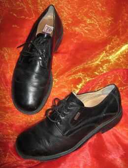 NEU * Business * Anlass * Freizeit * Echt- Leder * Herren * Schnür- Schuhe "Gallus" Gr. 41½ - 42 * 7½ * schwarz * - Riedlingen