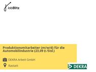 Produktionsmitarbeiter (m/w/d) für die Automobilindustrie (23,09/Std.) - Rastatt