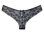 LASCANA String rundherum aus floraler Spitze, Dessous