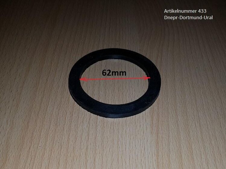 (433) Gummi/Kork Tankdeckeldichtung Dichtung für Dnepr Ural K-750 u.s.w - Dortmund
