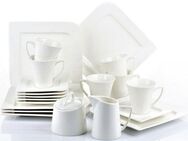 Retsch Arzberg Kaffeeservice Geschirr-Set, Service Fantastic (20-tlg), 6 Personen, Fine China-Porzellan, 20 Teile, für 6 Personen