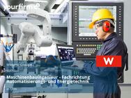 Maschinenbauingenieur - Fachrichtung Automatisierungs- und Energietechnik - Ulm