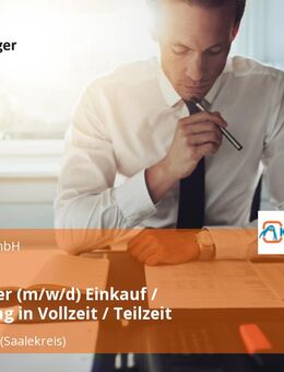 Mitarbeiter (m/w/d) Einkauf / Verwaltung in Vollzeit / Teilzeit - Landsberg