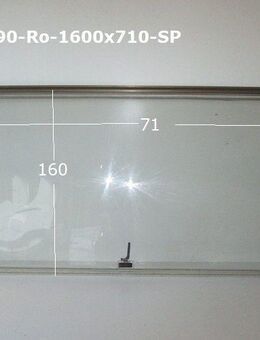 Adria Wohnwagen Fenster Roxite 80 ca 160 x 71 gebr. (D78) zB 1108 Sonderpreis (Microrisse) - Schotten Zentrum