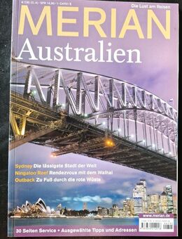 Merian Australien Merian-Hefte Reise Reisemagazin Reiseführer Reisezeitschrift - Essen