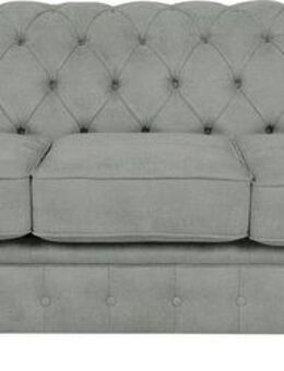 Home affaire Chesterfield-Sofa Duc 3-Sitzer, hochwertige Knopfheftung im Rücken, Samtoptik mit changierender Optik