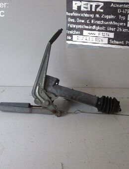 Auflaufeinrichtung Einachser 750-1300 kg PEITZ Typ KF 13 Ausf. C - Schotten Zentrum