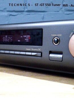 Technics Tuner ST-GT550  Netzkabel, Antenne für MW und FM - Dübendorf