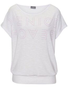 Venice Beach Rundhalsshirt mit Logoprint, T-Shirt, sommerlich-sportlicher Look