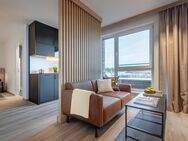 Moderne Studio Wohnung (Large) hochwertig möbliert mit Zugang zu Fitnessstudio und großzügigen Terrassen - Hamburg