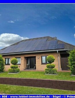 Ankommen & Wohlfühlen: Walmdachbungalow in Sögel - Sögel