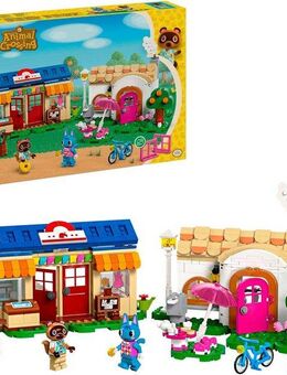 LEGO® Nooks Laden und Sophies Haus (77050), LEGO® Animal Crossing Konstruktionsspielsteine, (535 St), Made in Europe