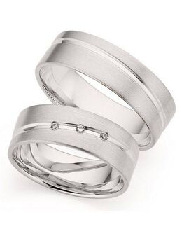 Phönix Trauring Schmuck Geschenk Silber 925 Trauring Ehering LIEBE versch. Varianten, Made in Germany - wahlweise mit oder ohne Brillanten