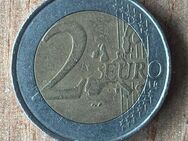 2 Euro Belgien 2000, König Albert-ll, mögliche FP - Dissen (Teutoburger Wald) Zentrum