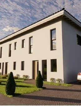 Doppelhaus in Kirchlengern mit Garten, guter Anbindung und vielfältigen Freizeitmöglichkeiten - Kirchlengern