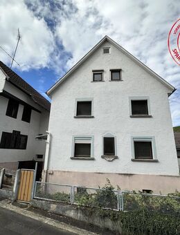 Renovierungsbedürftiges Wohnhaus mit Scheune in der Ortsmitte von Beckstein - Lauda-Königshofen