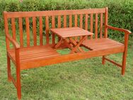 Gartenbank mit integriertem Tisch NEU - Rietberg