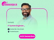 IT System Engineer (m/w/d) - Frickenhausen